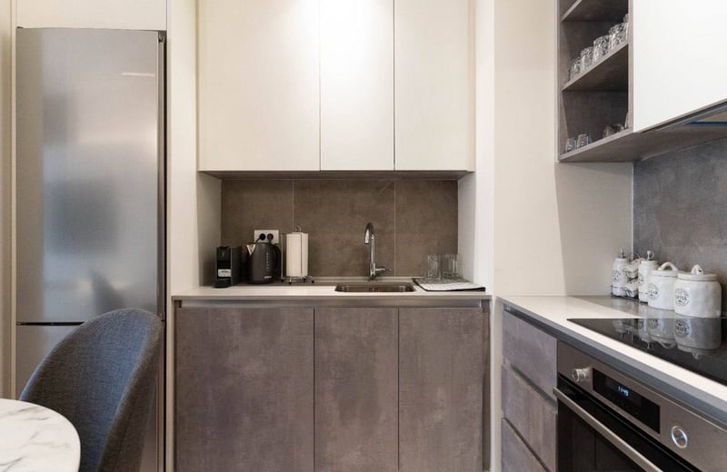 Аренда светлой 2-комнатной квартиры, 55 м², ЖК BW Aqua, Белград, Сербия